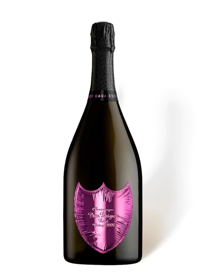 DOM PÉRIGNON LADY GAGA BRUT ROSÉ VINTAGE 2008 LIMITED EDITION 75 cL GIFT BOX, GIFT BAG