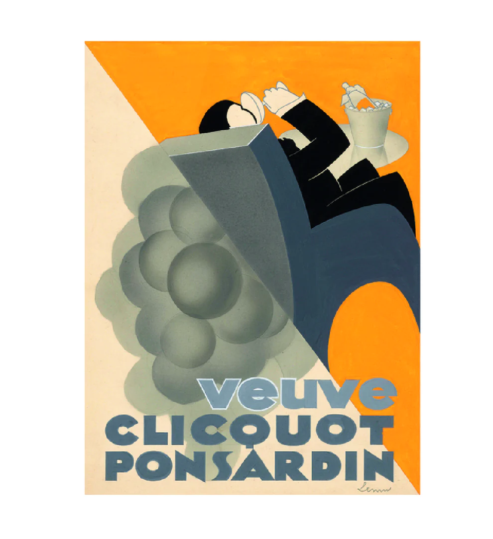VEUVE CLICQUOT LIMITED EDITION 250TH ANNIVERSARY LEMU POSTER