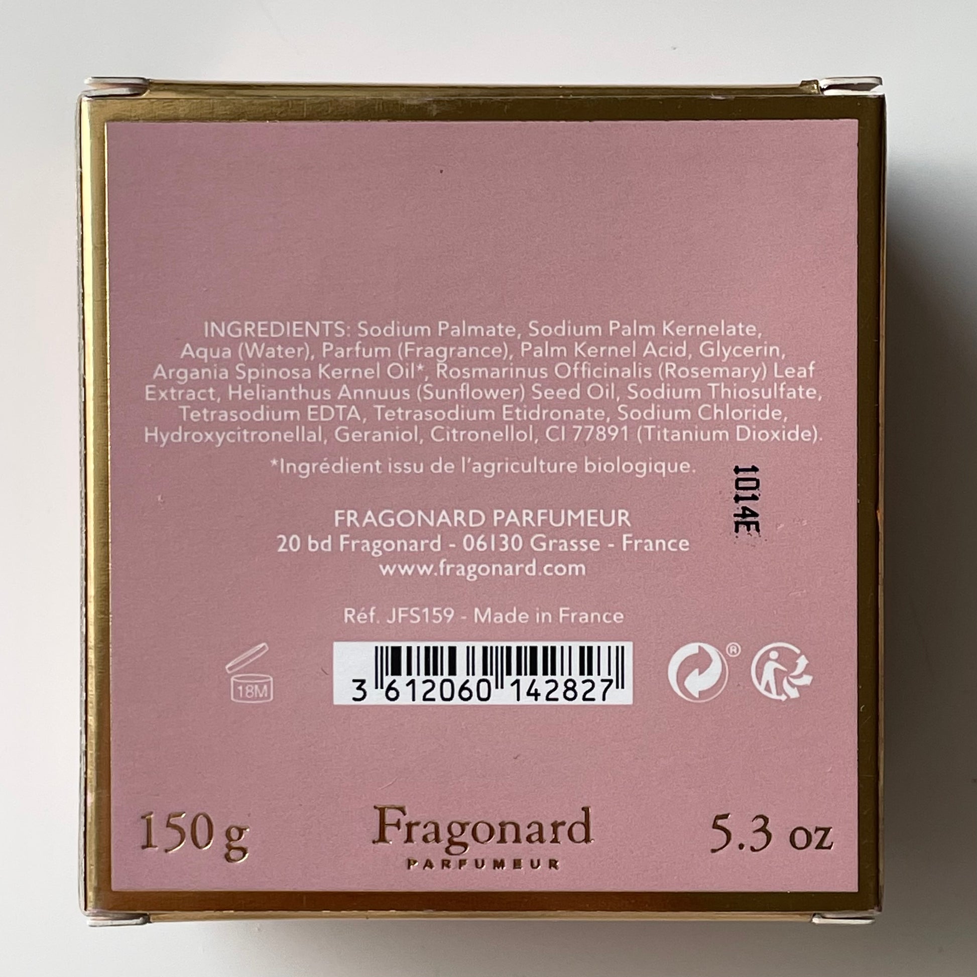 LE JARDIN DE FRAGONARD 150 g – granátové jablko a pivoňka