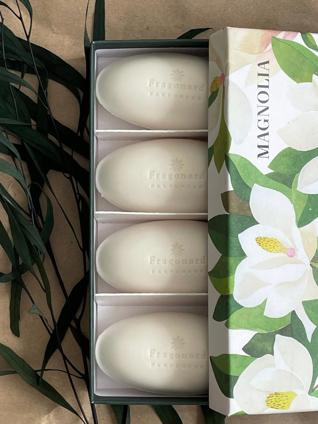 FRAGONARD – MAGNOLIA – QUATRE SAVONS PARFUMÉS 4 x 50 g