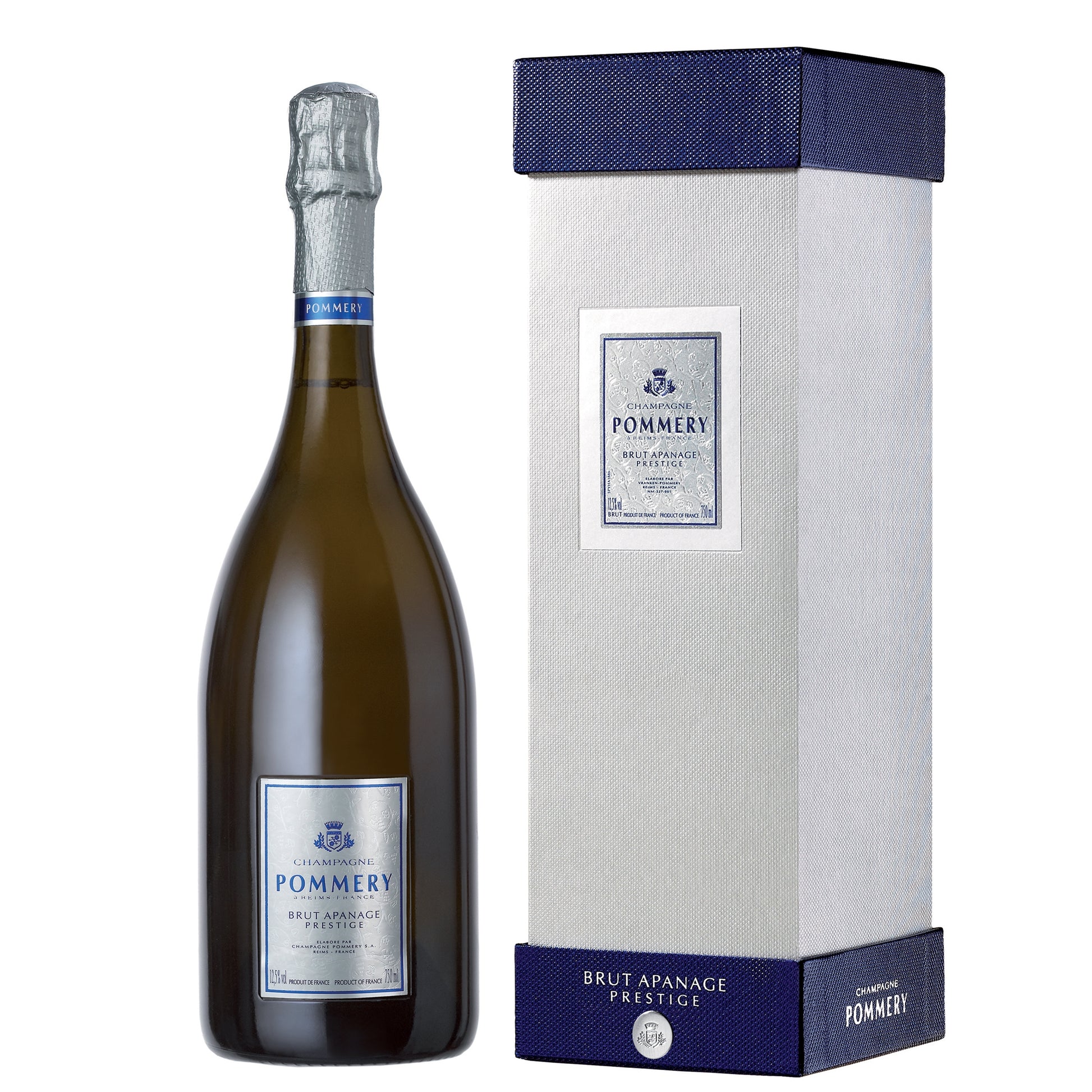 CHAMPAGNE POMMERY BRUT APANAGE PRESTIGE 75 cL GIFT BOX